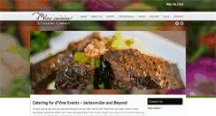 Desktop Screenshot of d-vinecuisine.com