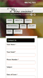 Mobile Screenshot of d-vinecuisine.com